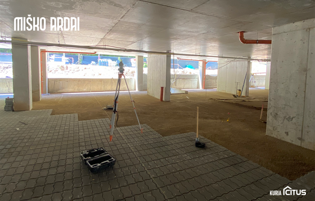 Miško ardai 1 etapas (Burbiškių g. 6) - Multi apartment - construction photos