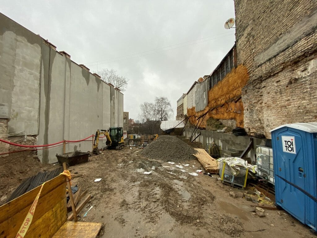 Užupio Mekas (Užupio g. 24) - Multi apartment, Non-food store - construction photos