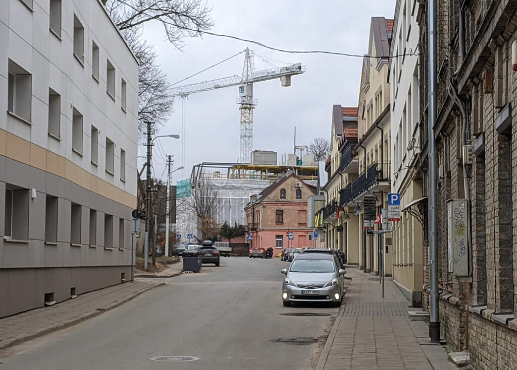 Trys karaliai (Polocko g. 25, 31) - Multi apartment - construction photos