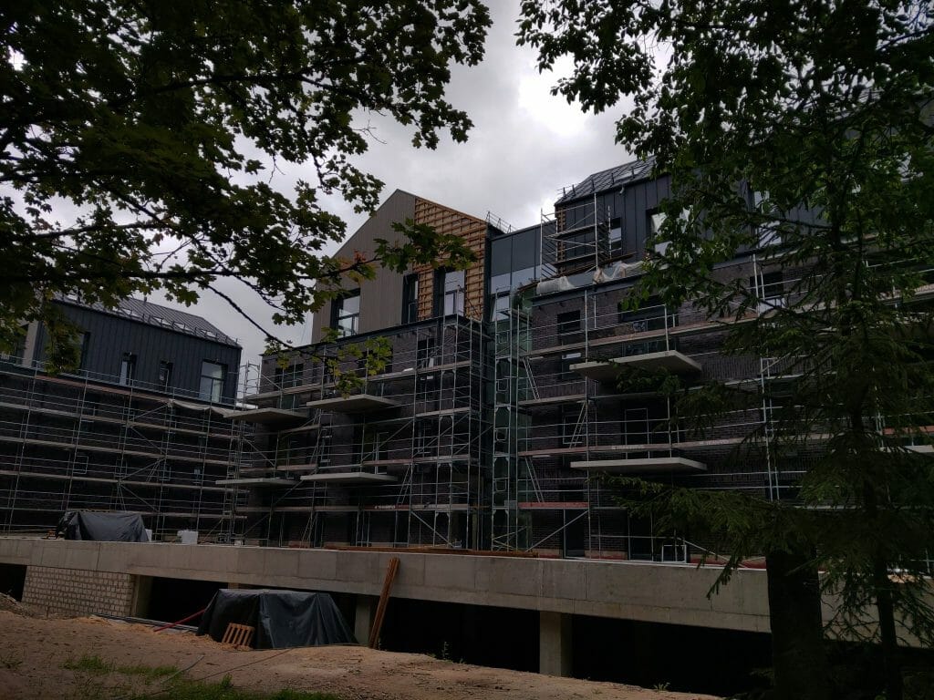 Miško ardai 1 etapas (Burbiškių g. 6) - Multi apartment - construction photos