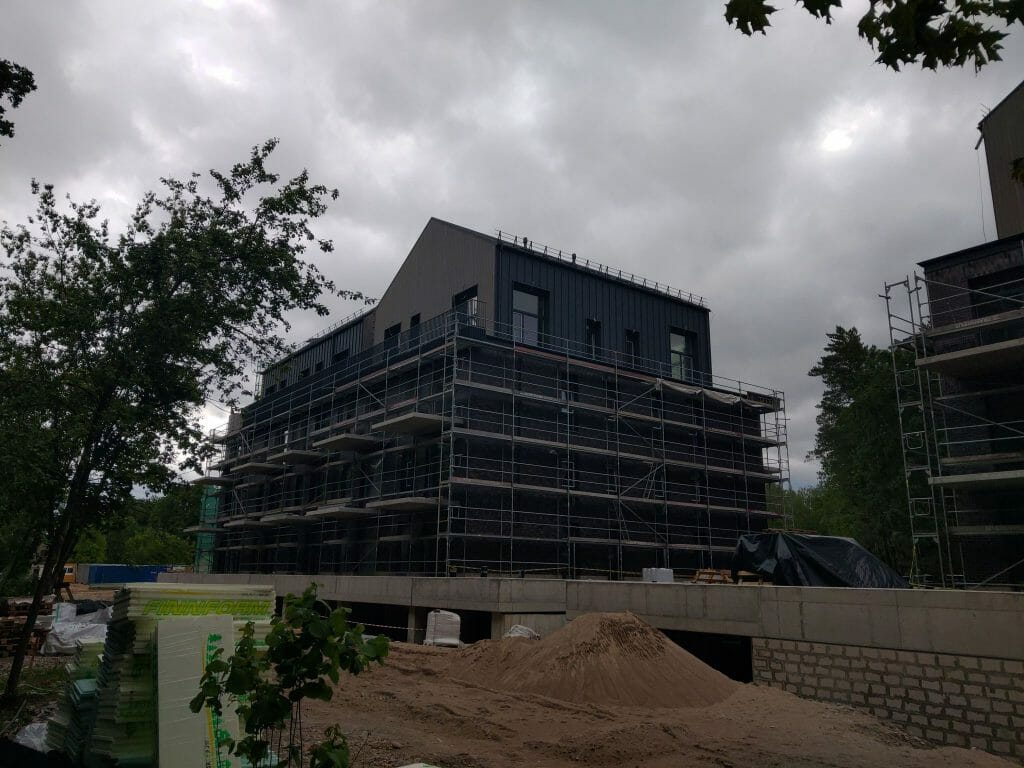 Miško ardai 1 etapas (Burbiškių g. 6) - Multi apartment - construction photos