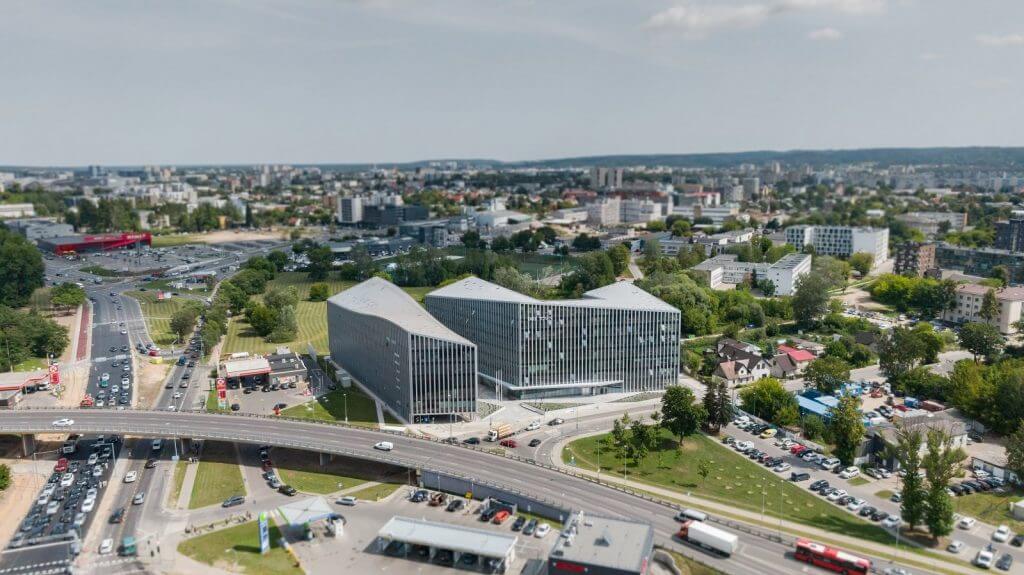 Park Town (Lvovo g. 105A) - Office center - construction photos