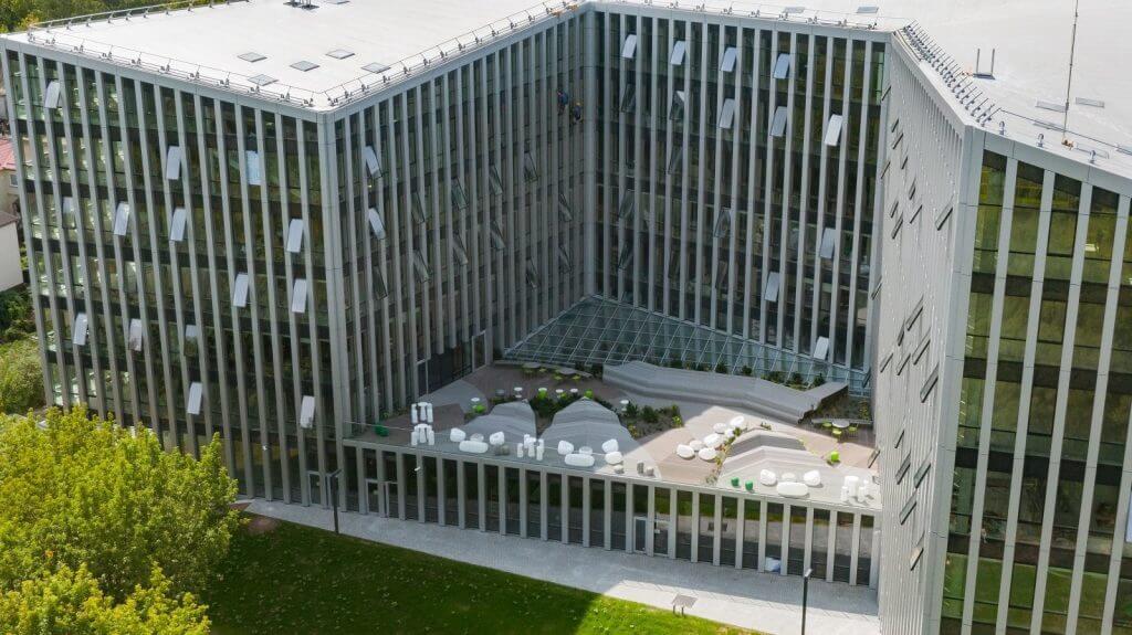 Park Town (Lvovo g. 105A) - Office center - construction photos