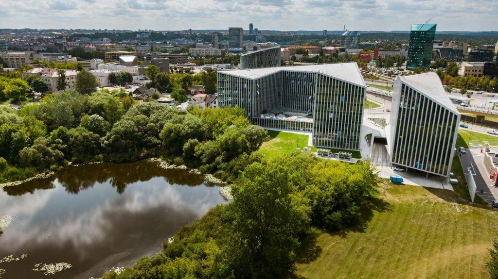 Park Town (Lvovo g. 105A) - Office center - construction photos