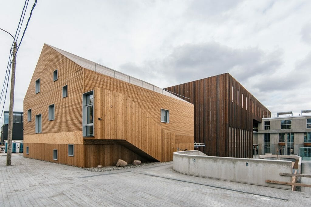 Verslo namai PAUPYS (Aukštaičių g.) - Office center - construction photos