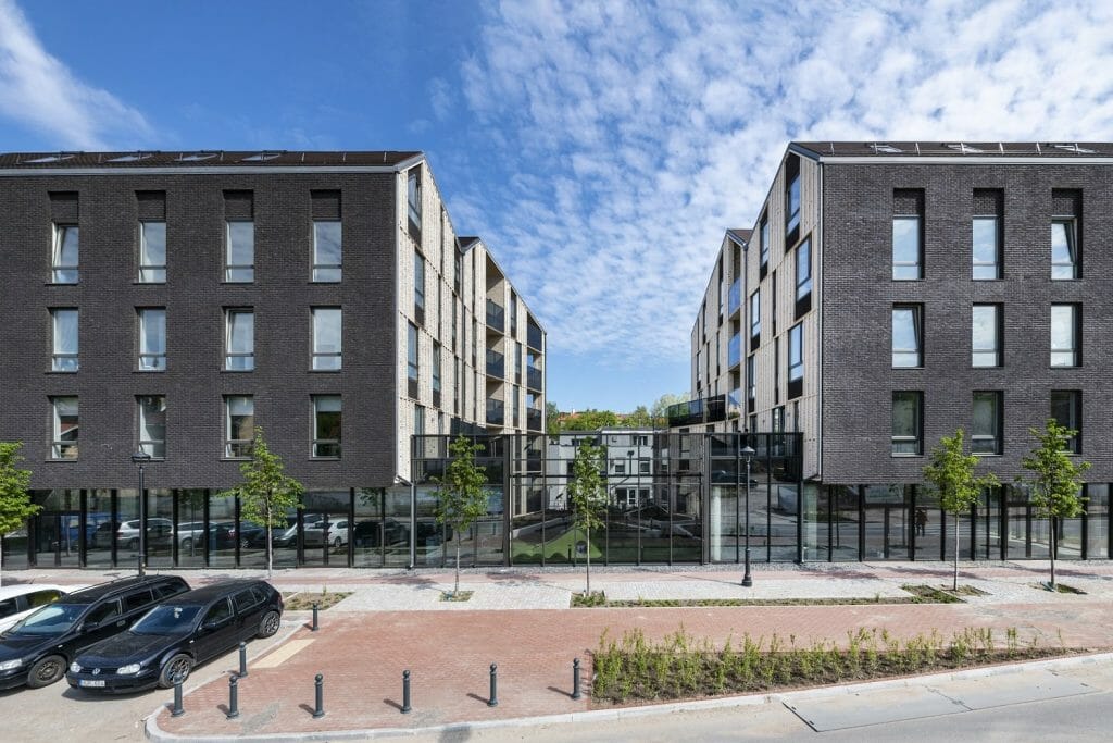 PAUPYS 1 etapas (Aukštaičių g. 4, 8) - Daugiabutis - statybų nuotraukos