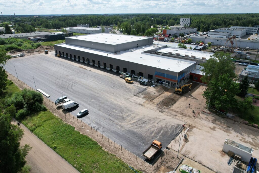 Darbo g. 9 (Darbo g. 9) - Noliktava / Izplatīšanas centrs - būvdarbu attēli