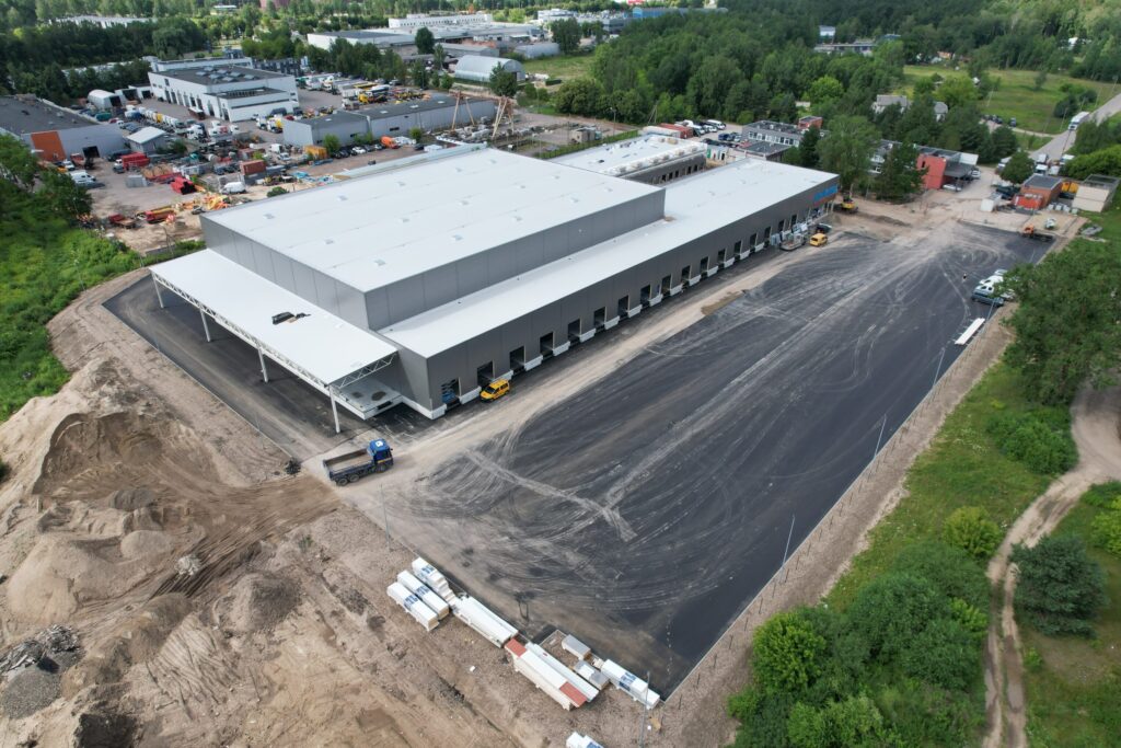 Darbo g. 9 (Darbo g. 9) - Noliktava / Izplatīšanas centrs - būvdarbu attēli