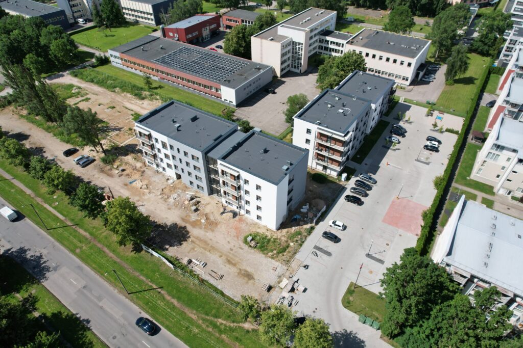 Naujoji Dainava 2 etapas (Garažų g. 23) - Multi apartment - construction photos