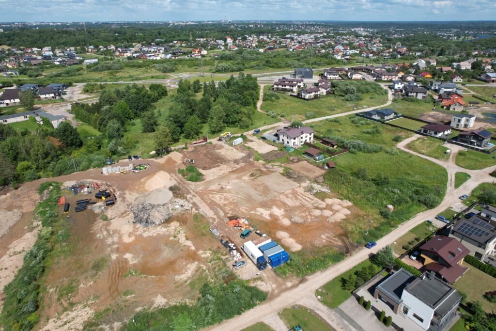 K. Binkio g. 10 (K. Binkio g. 10, 12, Virbalio g. 43, 45, ) - Private house community - construction photos