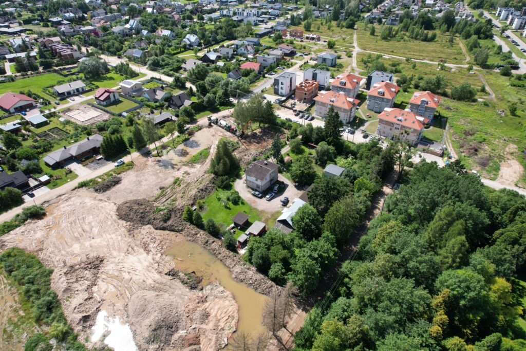 Akacijų Aveniu 1 etapas (Akacijų g. 15) - Multi apartment - construction photos