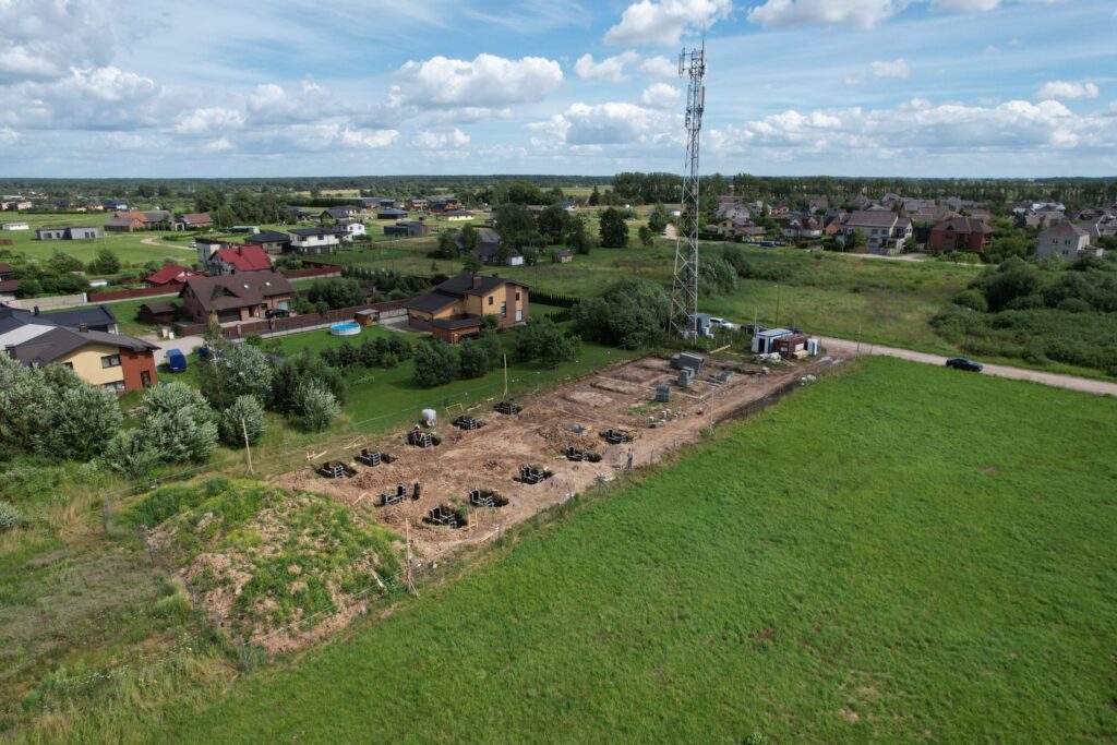 M. Krupavičiaus g. 1C (M. Krupavičiaus g. 1C) - Office center - construction photos