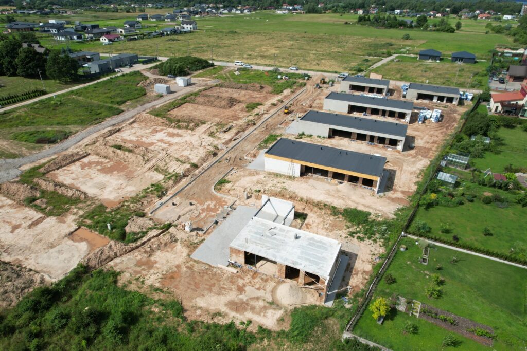 Garšvės slėnis (Pagaršvio aklg. ) - Private house community - construction photos