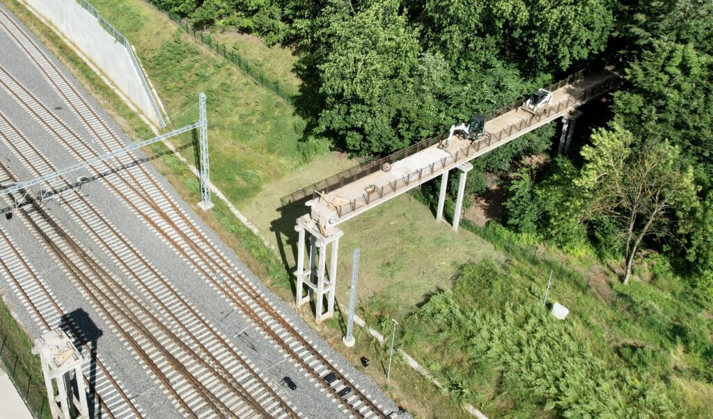 Viaduko per geležinkelį Tunelio g. remontas (Tunelio g.) - Bridge - construction photos