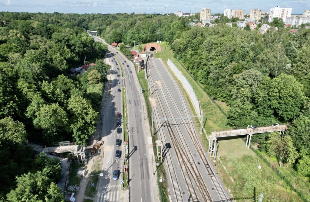 Viaduko per geležinkelį Tunelio g. remontas (Tunelio g.) - Bridge - construction photos