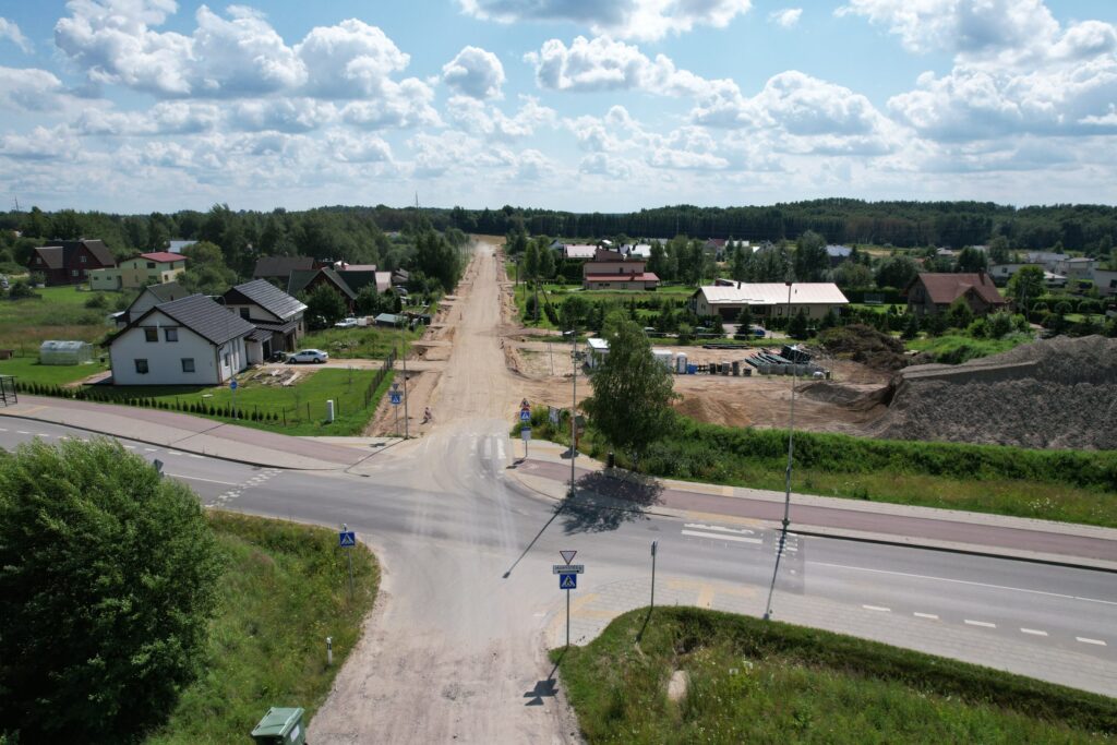Vėjo g. nuo Plikakalnio g. iki Šarkytės g. (Vėjo g.) - Gatvė - statybų nuotraukos