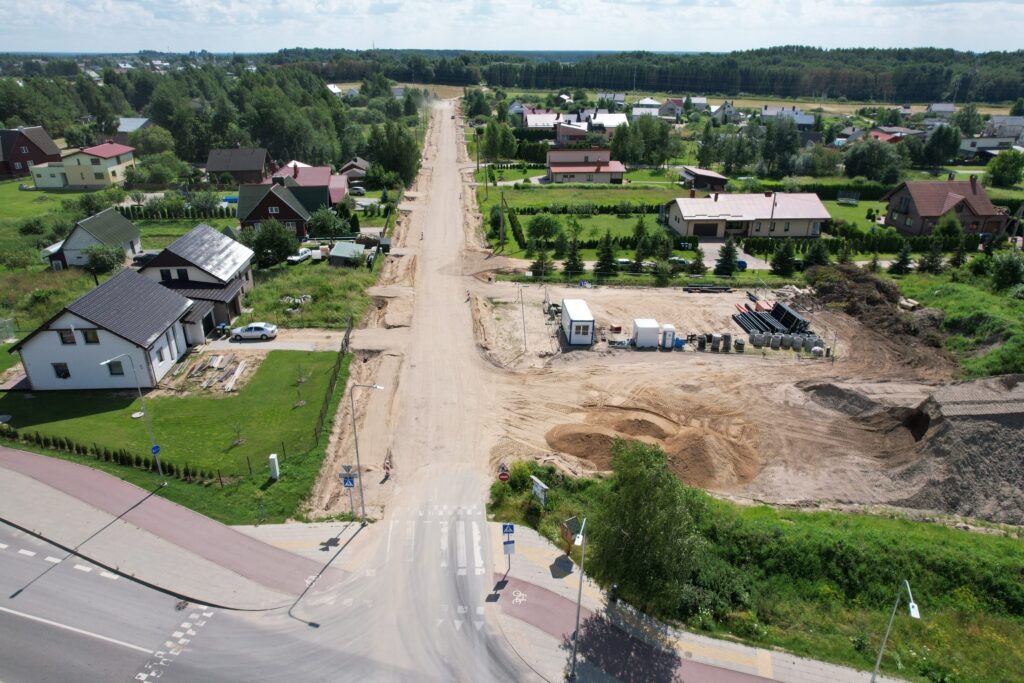 Vėjo g. nuo Plikakalnio g. iki Šarkytės g. (Vėjo g.) - Gatvė - statybų nuotraukos
