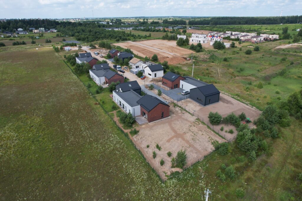 Svajonių namai (Svajonių aklg. 1, 2, 3, 4, 5, 6, 7, 8, 10, 11) - Privātmāju kopienas - būvdarbu attēli