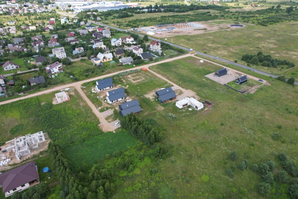 Fabriko g. namai (Fabriko g. 37, 37B, 37E, 37F, 37G,) - Row housing - construction photos