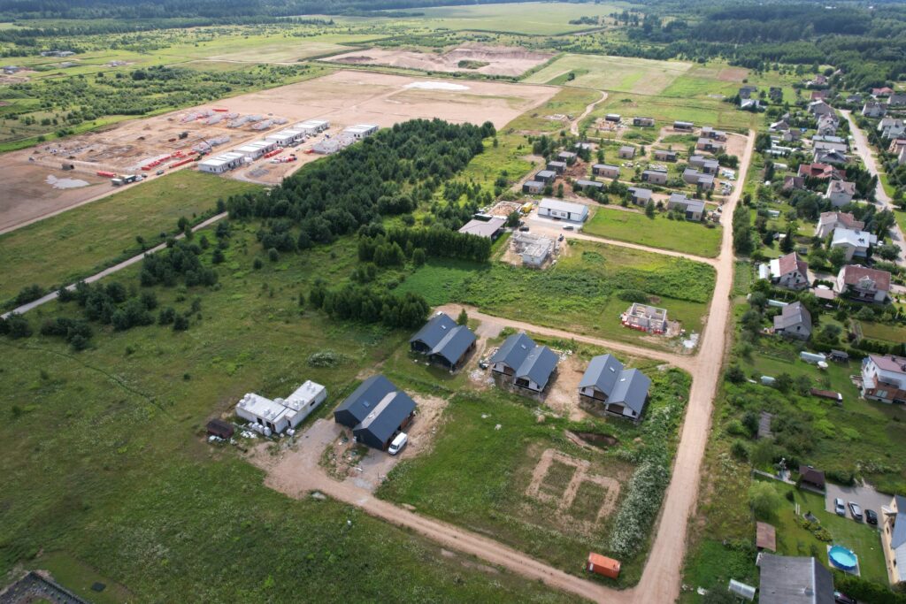Fabriko g. namai (Fabriko g. 37, 37B, 37E, 37F, 37G,) - Row housing - construction photos