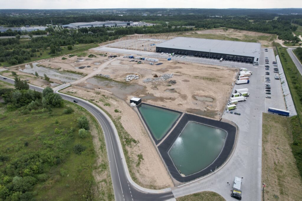 J55 logistikos centras 1 etapas (Jočionių g. 55) - Warehouse / Distribution center - construction photos