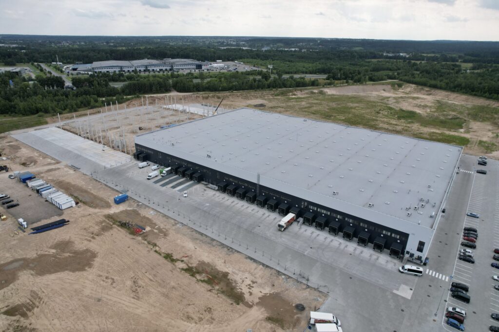 J55 logistikos centras 2 etapas (Jočionių g. 55) - Warehouse / Distribution center - construction photos