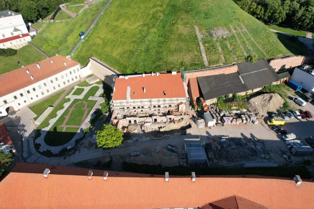 Pilininko namas (Arsenalo g. 1) - Museum - construction photos