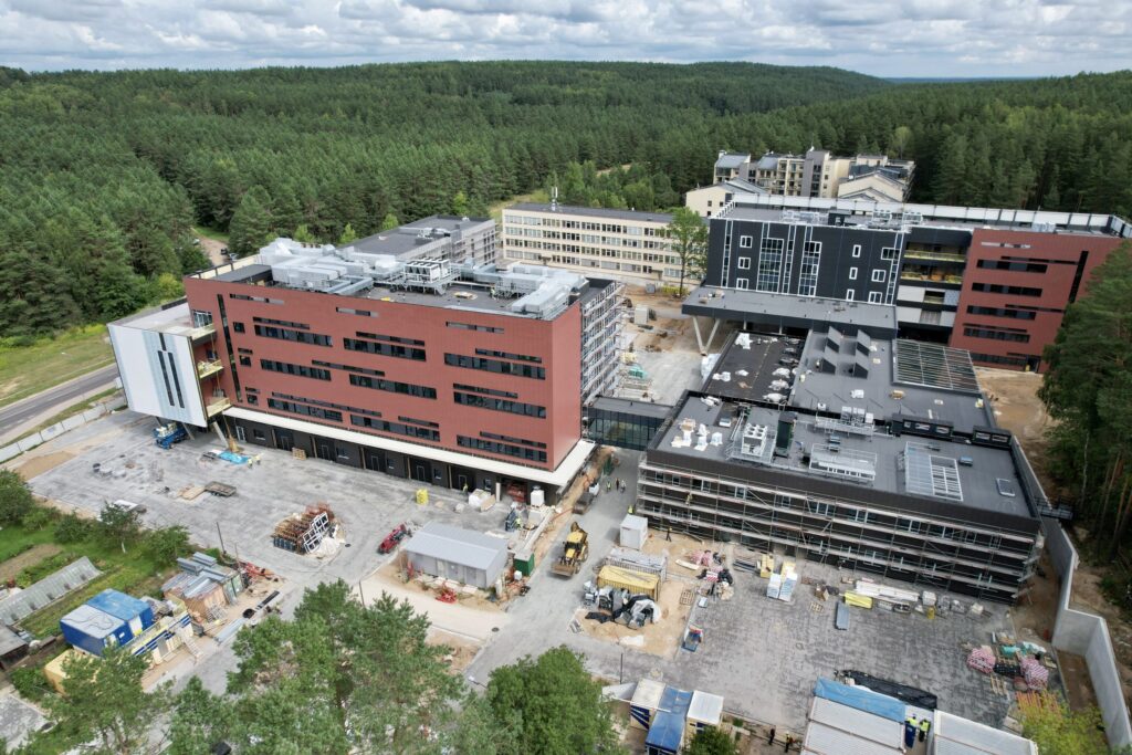 VGTU Elektronikos, Mechanikos ir Transporto inžinerijos fakultetų mokomasis korpusas (Plytinės g. 25-2) - Higher education - construction photos