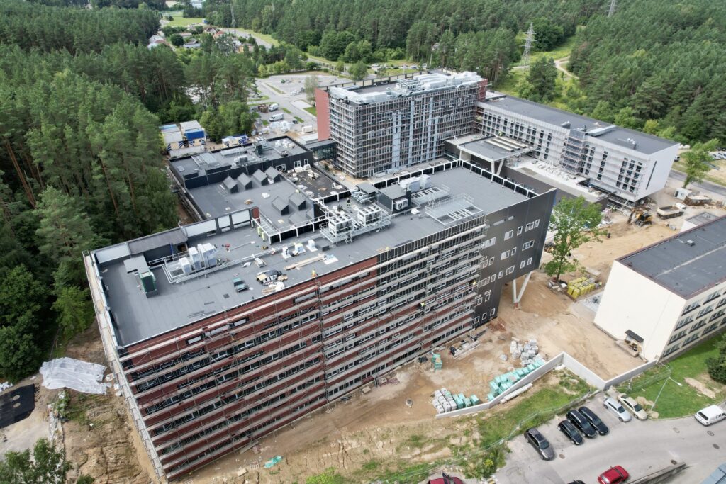 VGTU Elektronikos, Mechanikos ir Transporto inžinerijos fakultetų mokomasis korpusas (Plytinės g. 25-2) - Higher education - construction photos