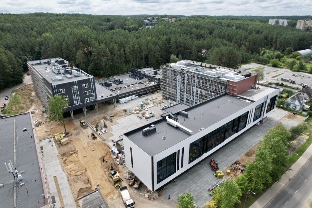 VGTU Elektronikos, Mechanikos ir Transporto inžinerijos fakultetų laboratorijos (Plytinės g. 25) - Higher education - construction photos
