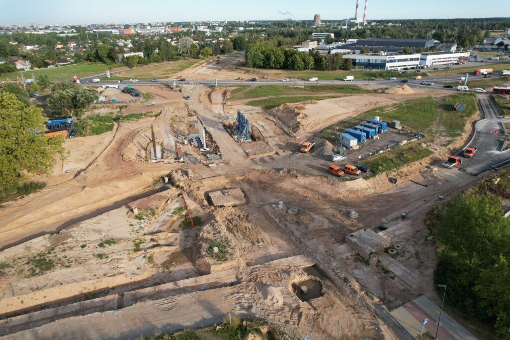 Kauno pietrytinis aplinkelis 1 etapas (Pietrytinis aplinkkelis) - Road - construction photos