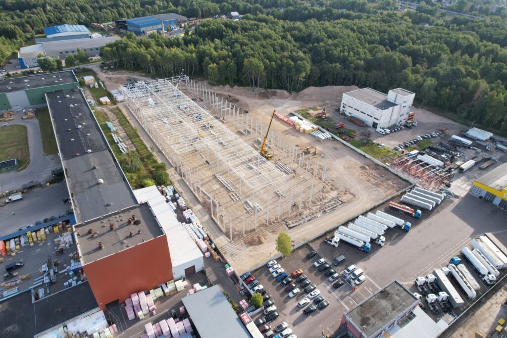 Ateities pl. 32E (Ateities pl. 32E) - Warehouse / Distribution center - construction photos