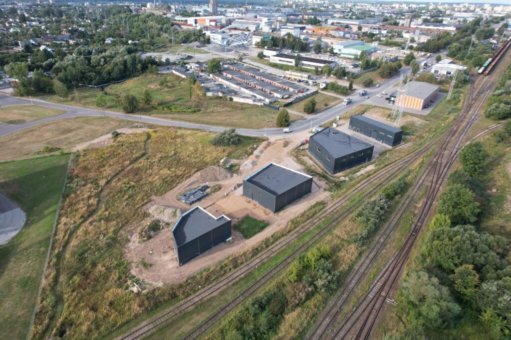 Elektrėnų g. 27 (Elektrėnų g. 27) - Sandėlys / Platinimo centras - statybų nuotraukos