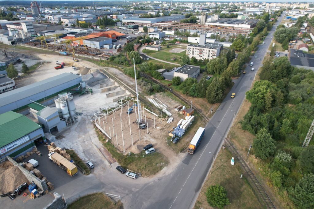 Elektrėnų g. 14A (Elektrėnų g. 14A) - Warehouse / Distribution center - construction photos