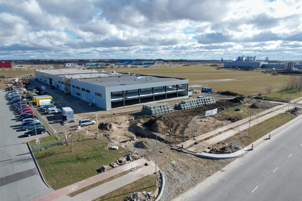 FlexStart 02 (Pramonės g. 29) - Light manufacturing - construction photos