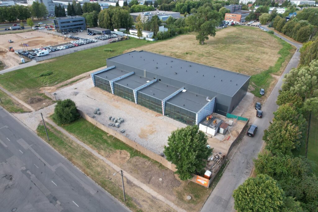 Garažų g. 7 (Garažų g. 7) - Shopping center - construction photos