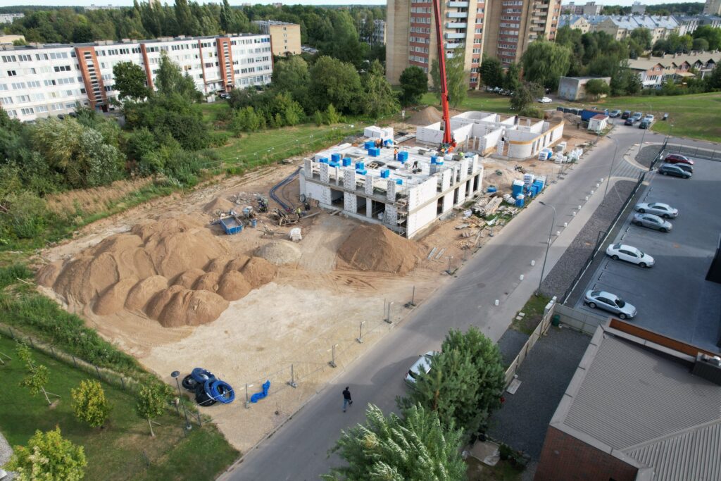 Tonkūno apartamentai 2 etapas (J. Tonkūno g. 7) - Multi apartment - construction photos