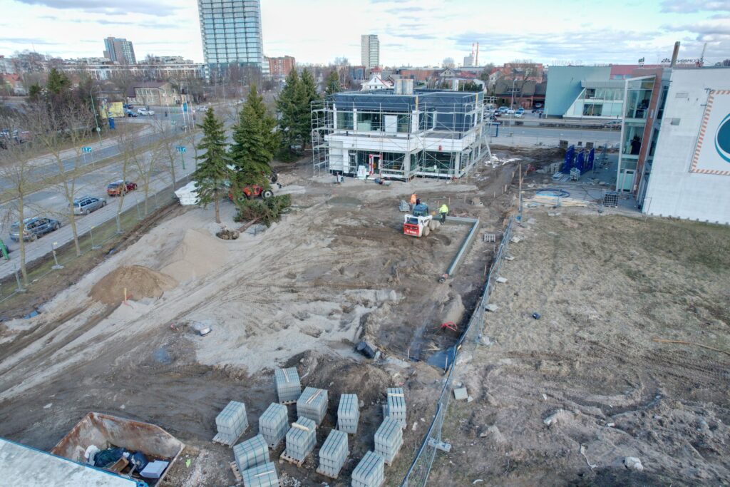 KFC Minijos g. (Minijos g. 90) - Food services - construction photos