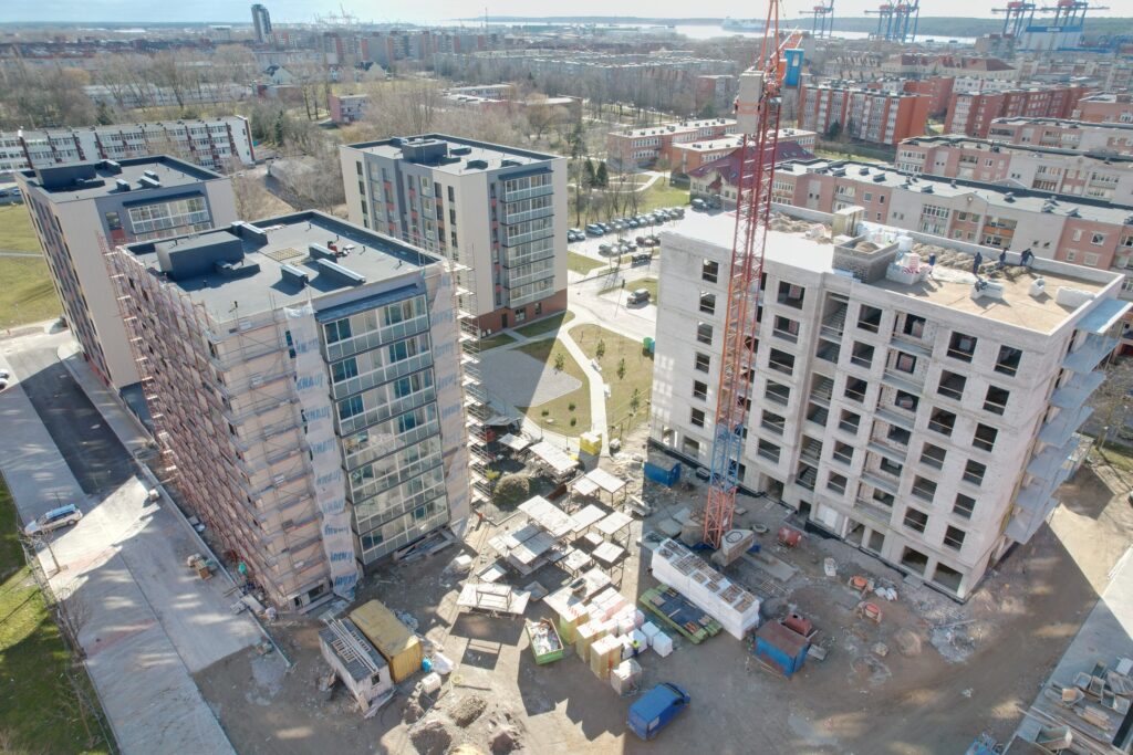 Baltijos terasos (Baltijos pr. 111) - Korterelamu - ehituse fotod