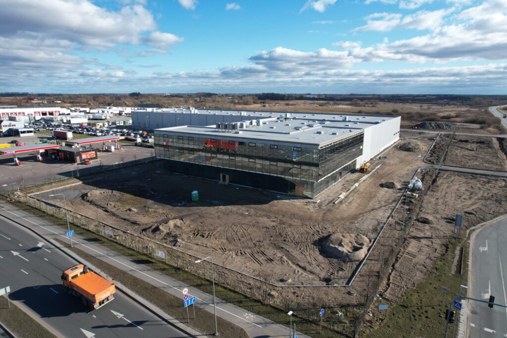 Jūrininkų pr. 27A (Jūrininkų pr. 27A, Jūrininkų pr. 33) - Shopping center, Warehouse / Distribution center - construction photos