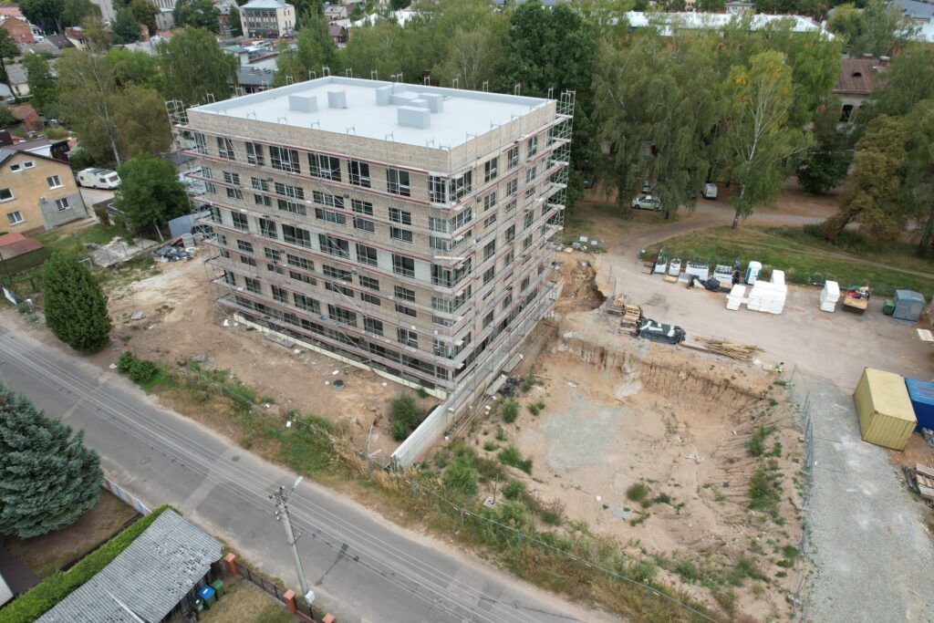 Beržų namai 1 etapas (A. Juozapavičiaus pr. 29C) - Korterelamu - ehituse fotod
