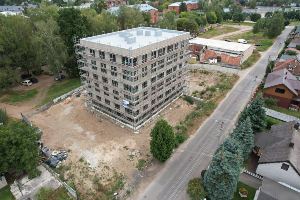 Beržų namai 1 etapas (A. Juozapavičiaus pr. 29C) - Korterelamu - ehituse fotod