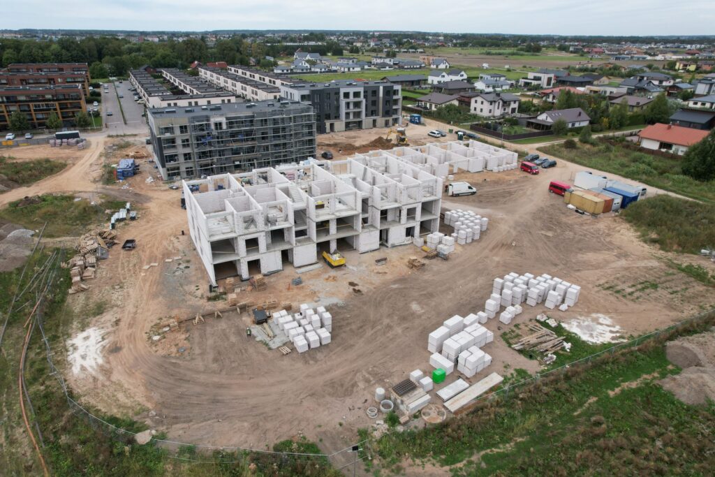 Namučiai 2 etapas (C namas) (Versmės g. 24) - Multi apartment - construction photos