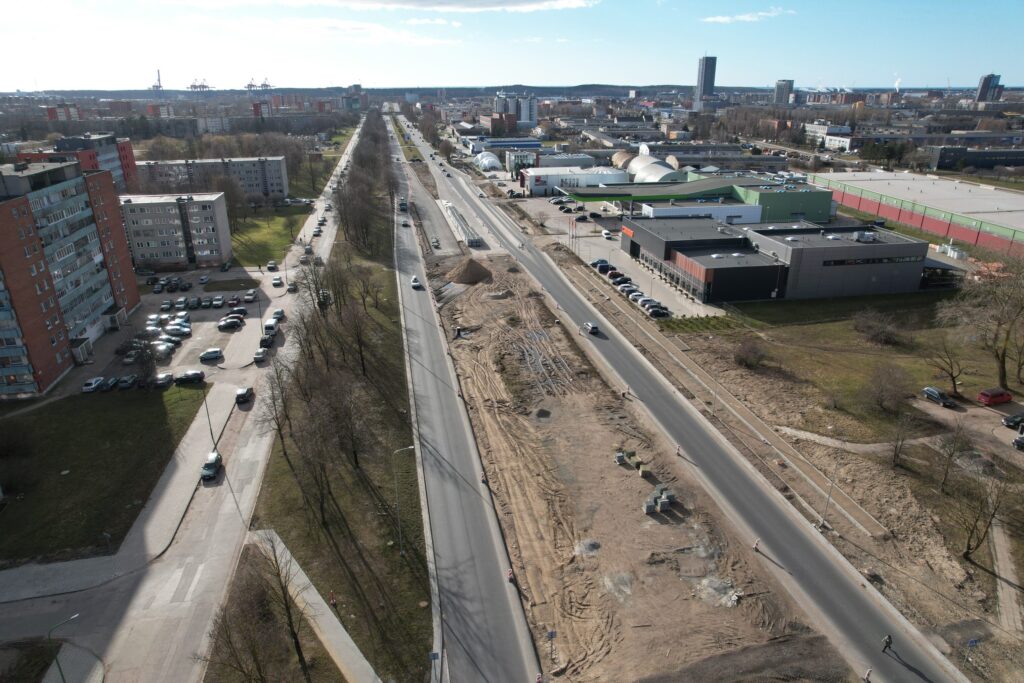 Baltijos pr. žiedinė sankryža (Baltijos pr., Šilutės pl.) - Road - construction photos