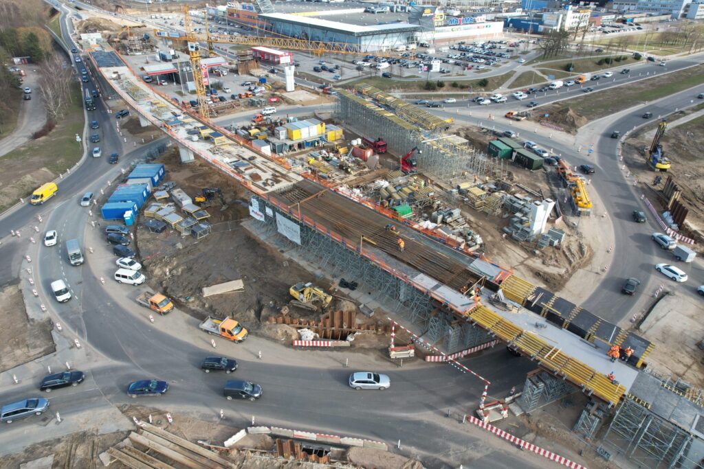 Baltijos pr. žiedinė sankryža (Baltijos pr., Šilutės pl.) - Road - construction photos