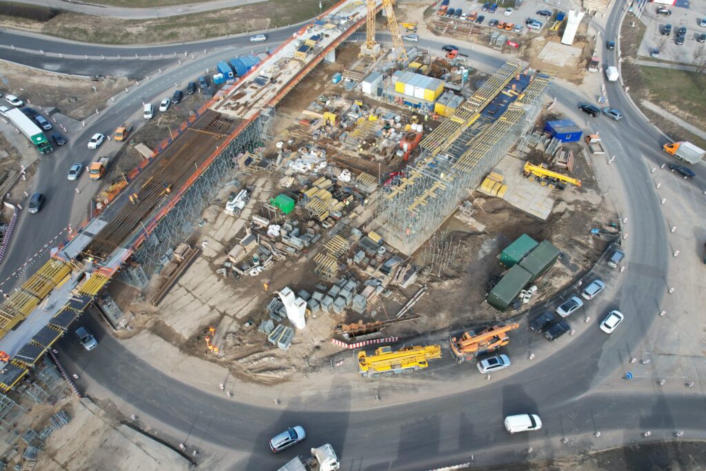 Baltijos pr. žiedinė sankryža (Baltijos pr., Šilutės pl.) - Road - construction photos