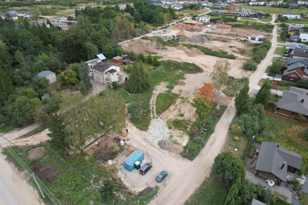 Akacijų Aveniu 1 etapas (Akacijų g. 15) - Multi apartment - construction photos