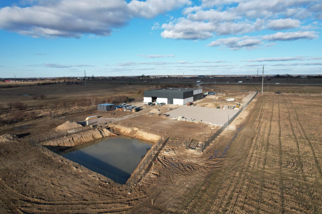 Lindestus parduotuvė (Arimų g. 21) - Non-food store - construction photos