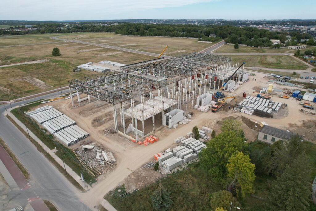 Aleksoto inovacijų ir pramonės parkas (Europos pr. 27) - Research and development - construction photos