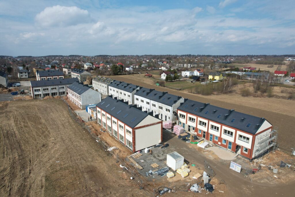 Naujoji Anglija 2.0 (Juodasis kel. 79N) - Row housing - construction photos